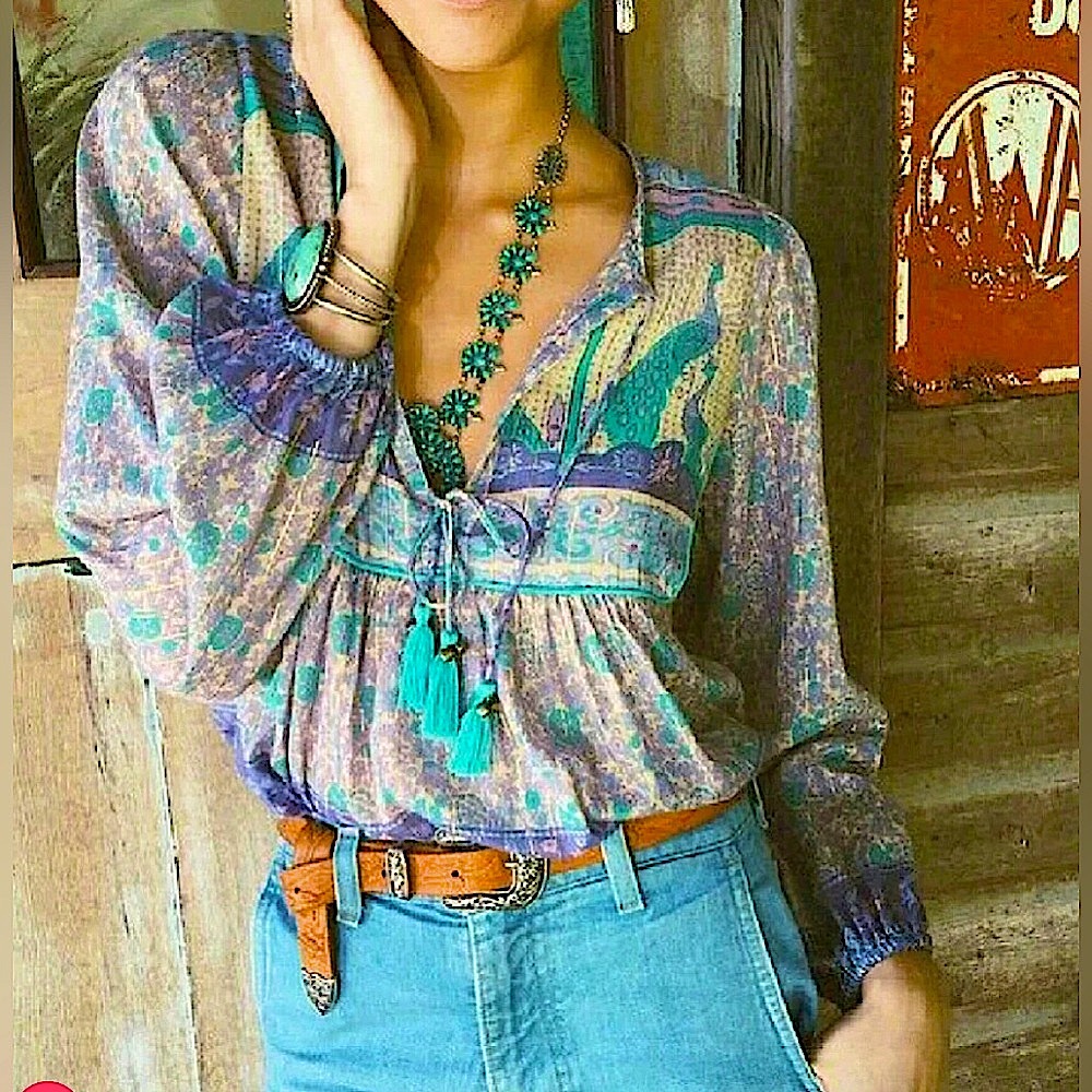 Spell & the Gypsy RARE Xanadu Blouse sz S